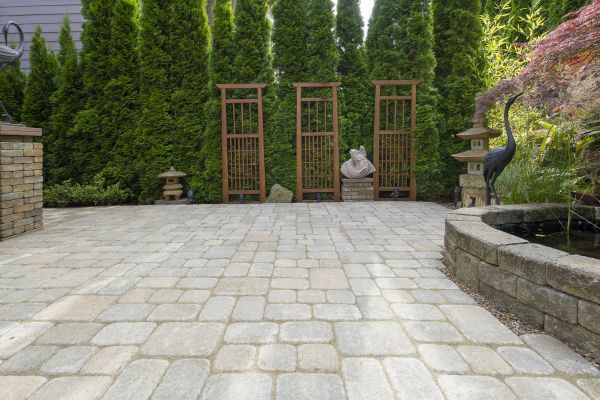 Cost of Backyard Hardscape Service in Lexington